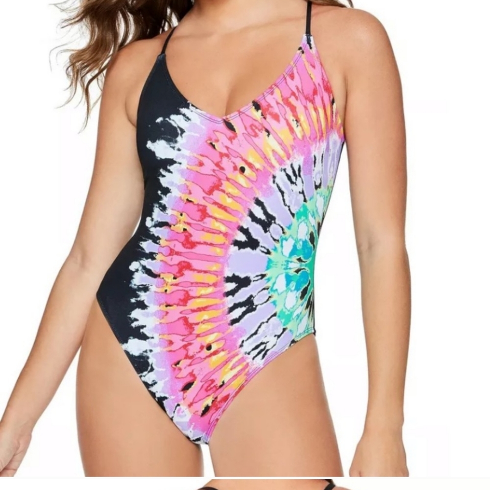 Salt & Cove Tie Dye One Piece Swimsuit